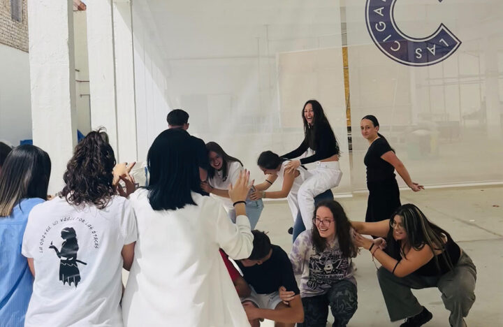 Taller dirigido por Elena Brufal en Cigarreras
